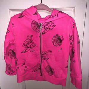 Ice cream castles mermaid zip-up worn once